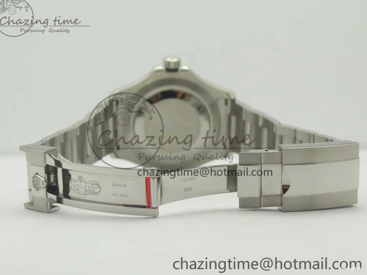 ARF on 1:1 Bracelet Best SH3135 116622 Edition Blue Dial SS Yacht-Master 0115